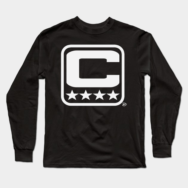 Captains Patch Long Sleeve T-Shirt by dhartist